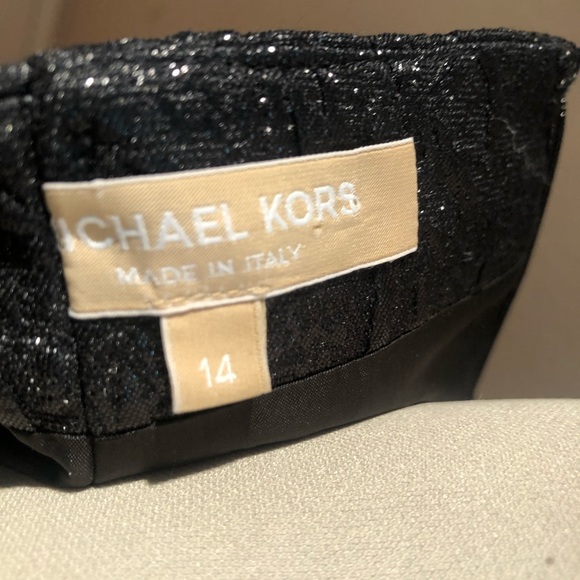 Michael Kors Shift Black Mini Holiday Dress - Picture 5 of 7